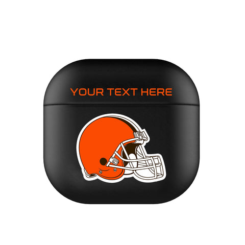 Cleveland Browns Personalized Insignia AirPod Case Cover