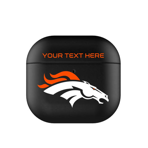 Denver Broncos Personalized Insignia AirPod Case Cover