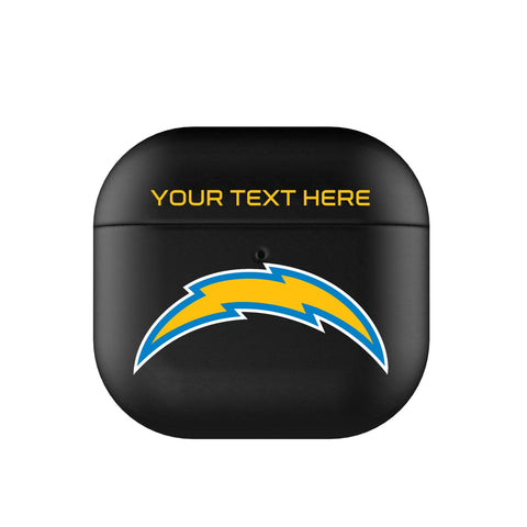 Los Angeles Chargers Personalized Insignia AirPod Case Cover