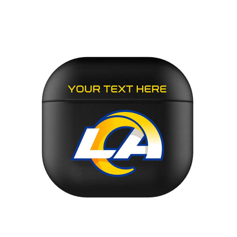 Los Angeles Rams Personalized Insignia AirPod Case Cover