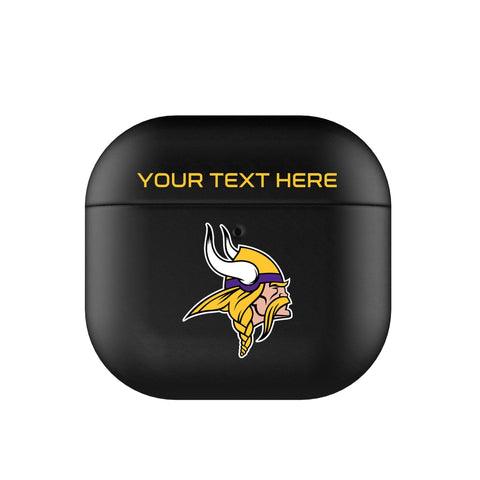 Minnesota Vikings Personalized Insignia AirPod Case Cover