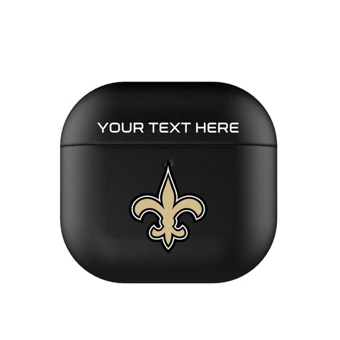 New Orleans Saints Personalized Insignia AirPod Case Cover