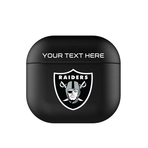 Las Vegas Raiders Personalized Insignia AirPod Case Cover