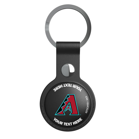 Arizona Diamondbacks Personalized Insignia Black Airtag Holder