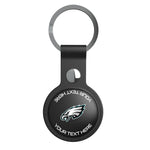 Philadelphia Eagles Personalized Insignia Black Airtag Holder