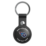 Tennessee Titans Personalized Insignia Black Airtag Holder