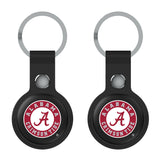 University of Alabama Crimson Tide Insignia Black Airtag Holder 2-Pack