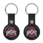 Ohio State Buckeyes Insignia Black Airtag Holder 2-Pack-0