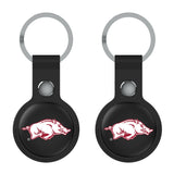 University of Arkansas Fayetteville Razorbacks Insignia Black Airtag Holder 2-Pack