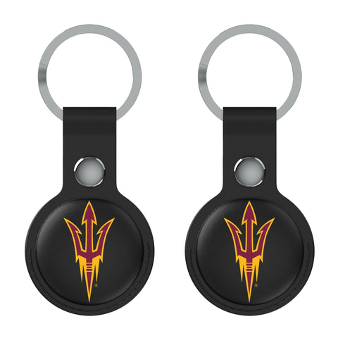 Arizona State University Sun Devils Insignia Black Airtag Holder 2-Pack-0