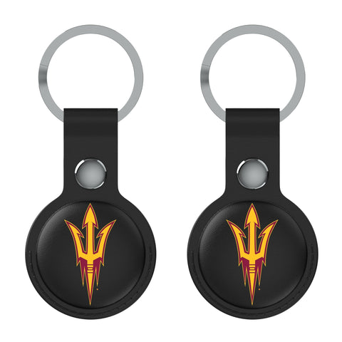 Arizona State University Sun Devils Insignia Black Airtag Holder 2-Pack