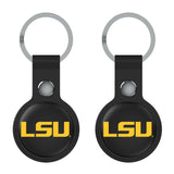 Louisiana State University Tigers Insignia Black Airtag Holder 2-Pack