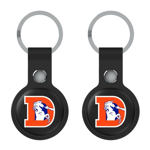 Denver Broncos 1993-1996 Historic Collection Insignia Black Airtag Holder 2-Pack
