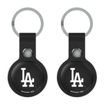 LA Dodgers Insignia Black Airtag Holder 2-Pack