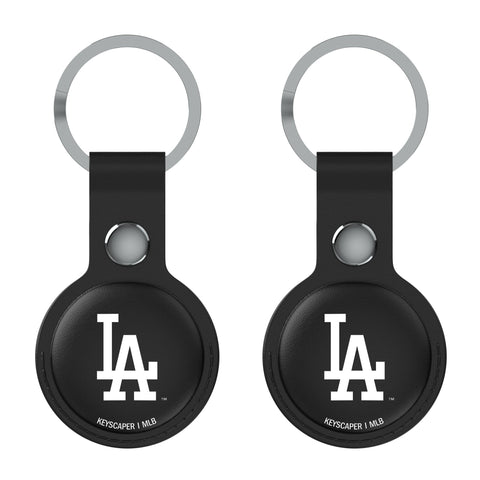 LA Dodgers Insignia Black Airtag Holder 2-Pack