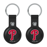 Philadelphia Phillies Insignia Black Airtag Holder 2-Pack
