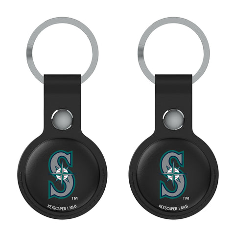 Seattle Mariners Insignia Black Airtag Holder 2-Pack