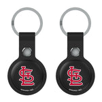 St Louis Cardinals Insignia Black Airtag Holder 2-Pack