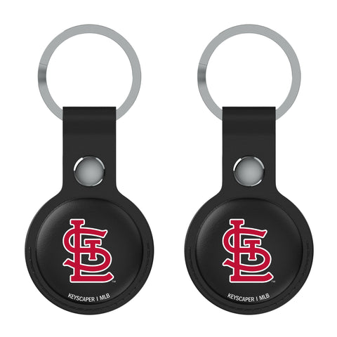 St Louis Cardinals Insignia Black Airtag Holder 2-Pack