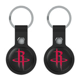 Houston Rockets Insignia Black Airtag Holder 2-Pack