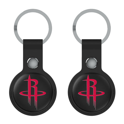 Houston Rockets Insignia Black Airtag Holder 2-Pack