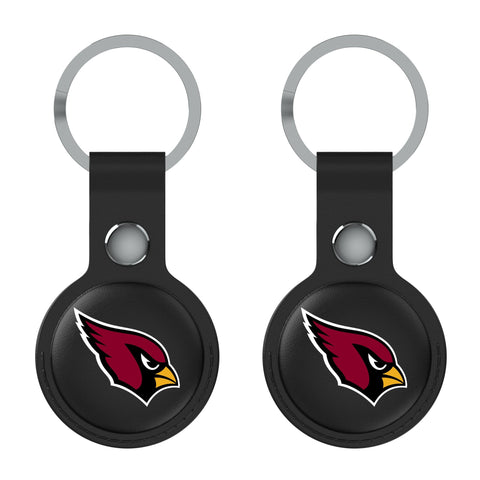 Arizona Cardinals Insignia Black Airtag Holder 2-Pack