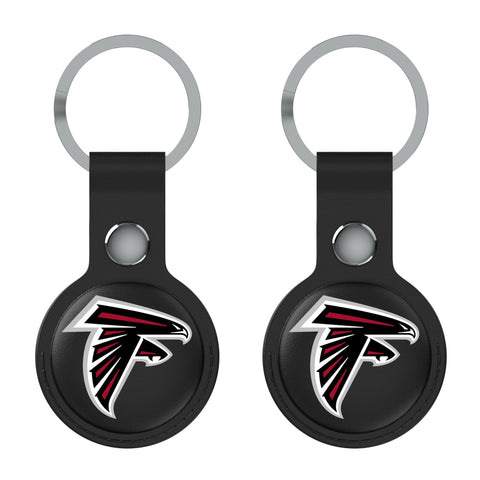 Atlanta Falcons Insignia Black Airtag Holder 2-Pack