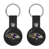 Baltimore Ravens Insignia Black Airtag Holder 2-Pack-0