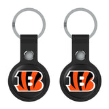 Cincinnati Bengals Insignia Black Airtag Holder 2-Pack