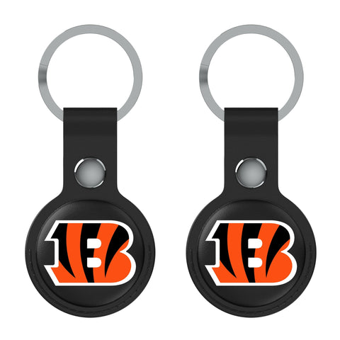 Cincinnati Bengals Insignia Black Airtag Holder 2-Pack