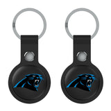Carolina Panthers Insignia Black Airtag Holder 2-Pack
