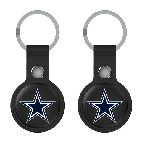 Dallas Cowboys Insignia Black Airtag Holder 2-Pack