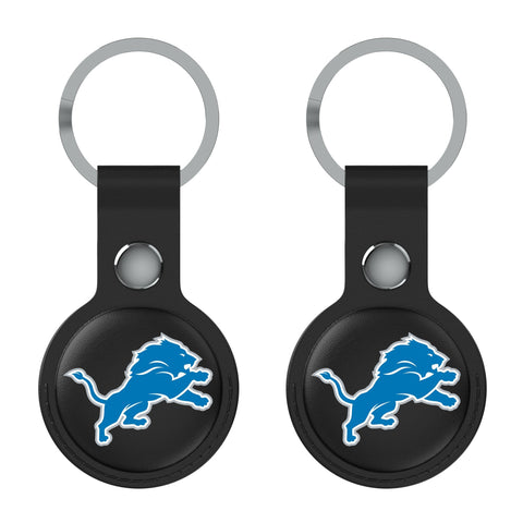 Detroit Lions Insignia Black Airtag Holder 2-Pack
