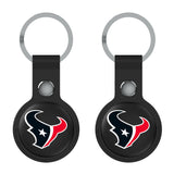 Houston Texans Insignia Black Airtag Holder 2-Pack