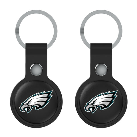Philadelphia Eagles Insignia Black Airtag Holder 2-Pack