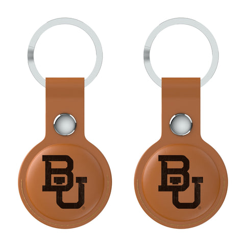 Baylor University Bears Burn Brown Airtag Holder 2-Pack