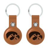University of Iowa Hawkeyes Burn Brown Airtag Holder 2-Pack