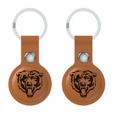Chicago Bears Burn Brown Airtag Holder 2-Pack