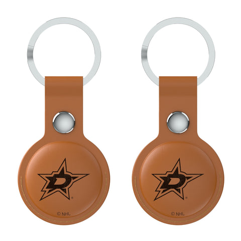 Dallas Stars Burn Brown Airtag Holder 2-Pack