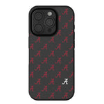 University of Alabama Crimson Tide Script A Fashion Pattern Bump Phone Case for Apple iPhone