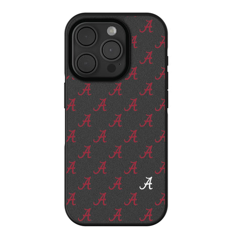 University of Alabama Crimson Tide Script A Fashion Pattern Bump Phone Case for Apple iPhone