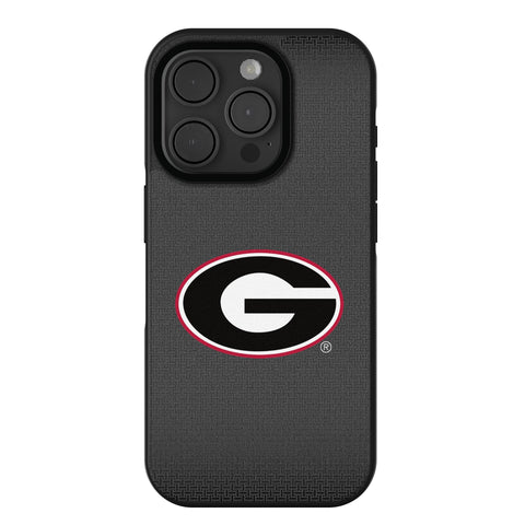 University of Georgia Bulldogs Linen Bump Phone Case for Apple iPhone