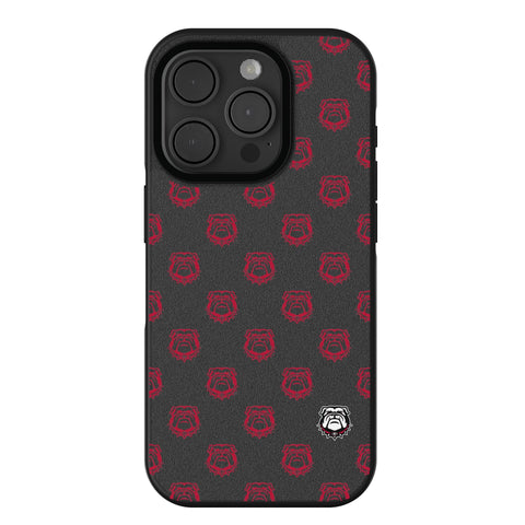 University of Georgia Bulldogs Uga Fashion Pattern Bump Phone Case for Apple iPhone