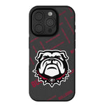 University of Georgia Bulldogs Uga Quadtile Bump Phone Case for Apple iPhone