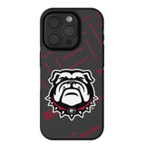 University of Georgia Bulldogs Uga Quadtile Bump Phone Case for Apple iPhone