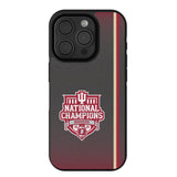 Indiana University Hoosiers 2025 College Football Playoff National Champion Bump Phone Case for Apple iPhone