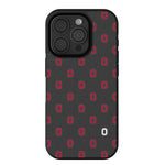 Ohio State University Buckeyes Fashion Pattern Bump Phone Case for Apple iPhone-0