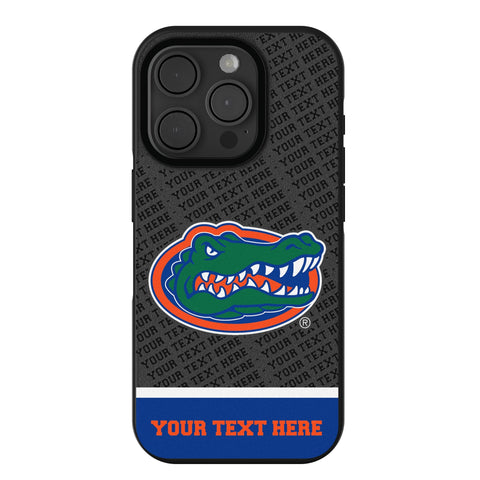 University of Florida Gators Personalized EndZone Plus Bump Phone Case for Apple iPhone