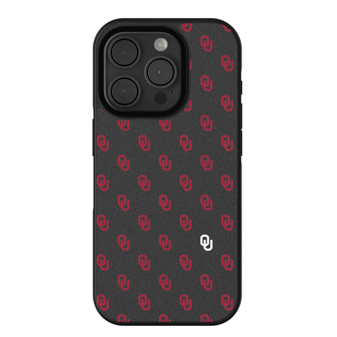 University of Oklahoma Sooners Fashion Pattern Bump Phone Case for Apple iPhone
