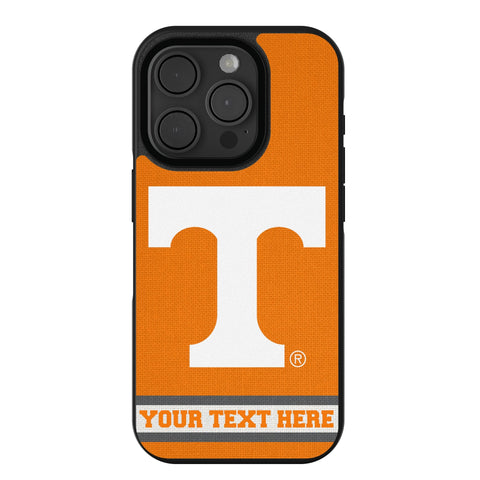 University of Tennessee Volunteers Personalized Stripe Bump Phone Case for Apple iPhone